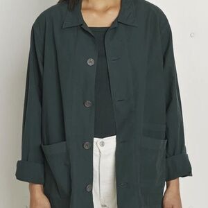 Entireworld Lightweight Chore Jacket in Evergreen